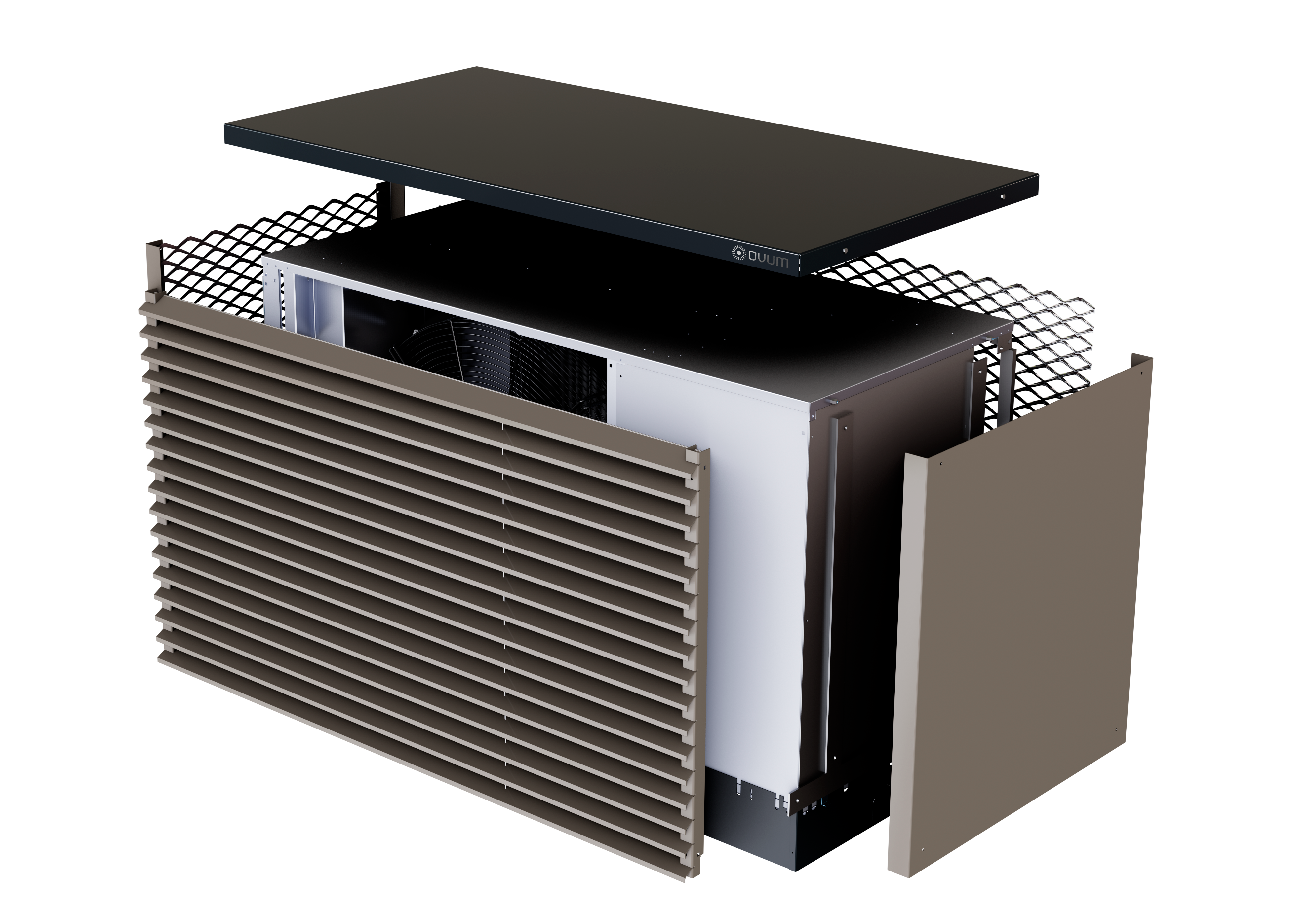 Tempries Paket Ovum AC208P GREY Mira Cube 500 Speicher